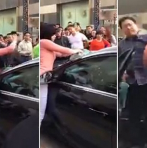 Wife smashed cheating husband’s car with her own bare hands