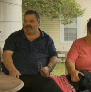 A dog crashed his owner’s truck into swimming pool