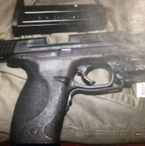 Mother was arrested after daughter pointed a loaded gun on police officers