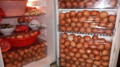 Security guard caught with more than a thousand of stolen eggs