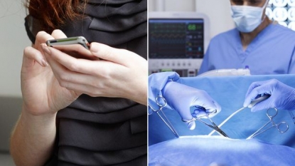 Woman found that the doctor who had operated her, left his mobile phone in her stomach