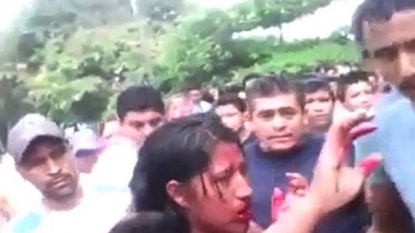 Angry mob burnt a girl alive on road after beating brutally