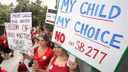 CA Lawmakers Pass School Vaccination Bill