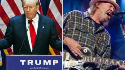 Neil Young trumps Donald Trump