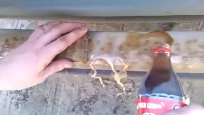 Coca cola can also be used for stripping rust from your old car