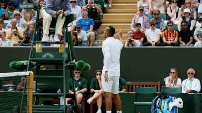 Wimbledon 2015: Nick Kyrgios denies ‘dirty scum’ outburst was to umpire