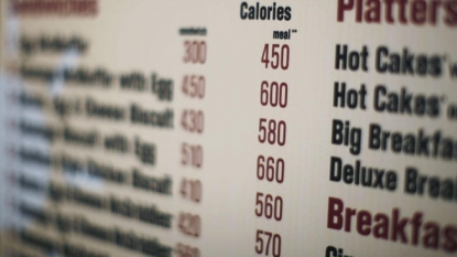 FDA Extends Deadline for Listing Calories on Menus