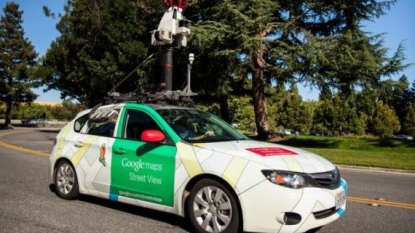 Google Street View to map urban air pollution