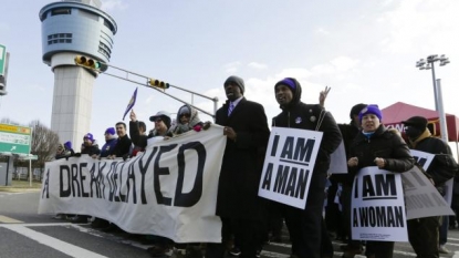 Airport contract workers to strike in New York Wednesday