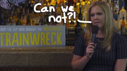 Amy Schumer Shuts Down Rude Interviewer