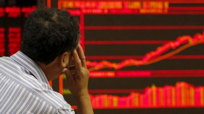 China shares surge in volatile trading