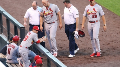 Baseballer Wilmer Flores in tears after mid-game trade