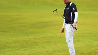 British Open: Eddie Pepperell led tournament, hit ball into hotel