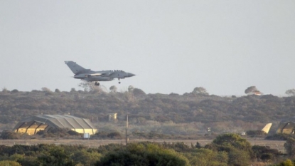 British warplane accidentally drops missiles onto its base