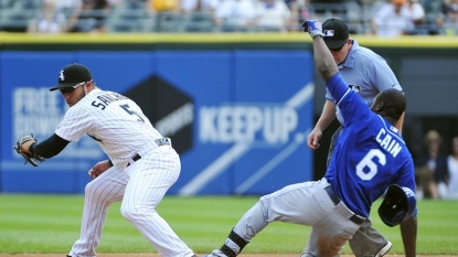 Cain homers in 13th inning, lifts Royals over White Sox