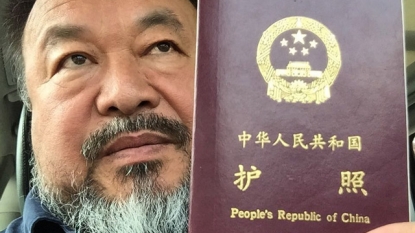 Chinese Dissident Artist Ai Weiwei Shows Off New Passport on Instagram