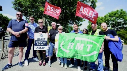 Commuter chaos as strike action shuts down London’s underground