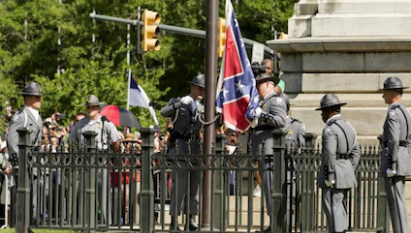 Confederate flag is removed in South Carolina