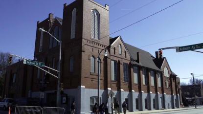 Confederate flags placed at Ebenezer church near MLK Center