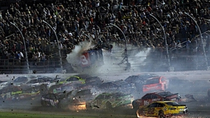 DRAMATIC VIDEO: Crash at End of NASCAR Race in Daytona Injures Several