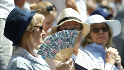 Dizzy Tomic questions Wimbledon heat rule