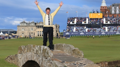 Faldo savors final Open