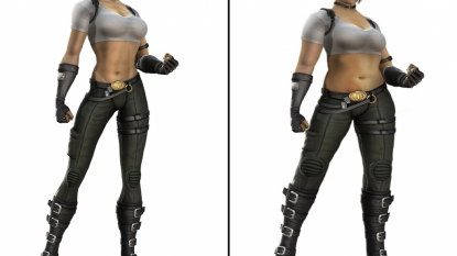 Female Gaming Heroes Get Realistic Makeovers from Eating Disorder Group