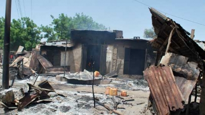 Female suicide bomber blows up at Nigeria church, killing five and herself