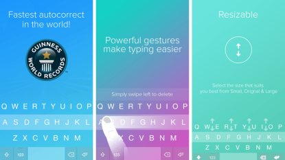 Fleksy Keyboard goes free now offering themes and extensions for sale through