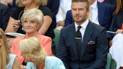 Wimbledon crowd goes wild for David Beckham’s surprise catch