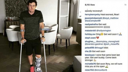 Golf superstar McIlroy suffers serious ankle injury – Wide World of Sports