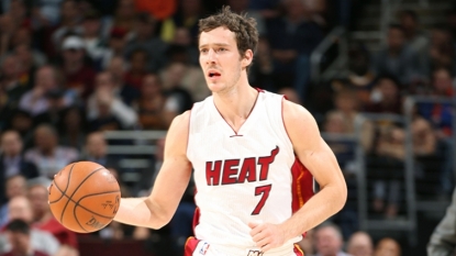 Happy returns: Goran Dragic officially signs his 5-year contract to stay with