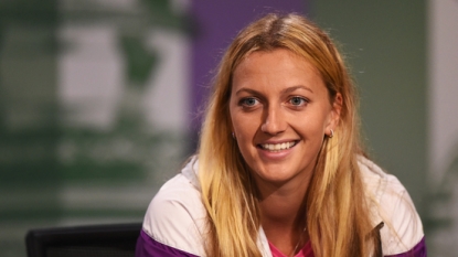 Champion Kvitova talks up title rival Serena