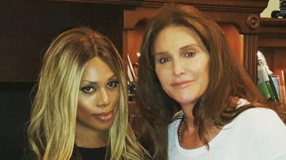 Caitlyn Jenner and Laverne Cox Finally Got to Meet