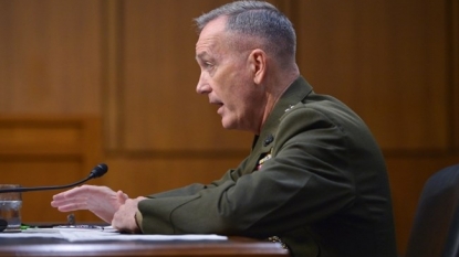 Joint Chiefs nominee says he will assess strategy against IS