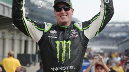 Kyle Busch pounces on error for Xfinity series victory at Indy