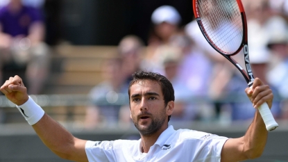 Play suspended between marathon men Cilic and Isner