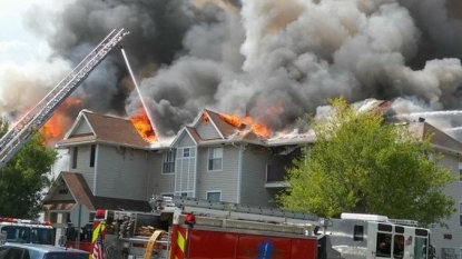 Massive fire at Tivoli apartment complex near UCF