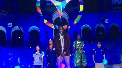 Charles makes powerful speech at Special Olympics