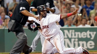 Ortiz goes three for three as Red Sox win series finale