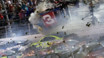 Watch Driver Austin Dillon Survive One of Most Spectacular Crashes in