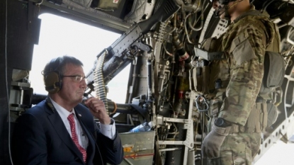 Pentagon chief Carter in Iraqi Kurdistan for talks