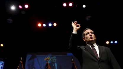 Republican Cruz uses Senate perch to blast Supreme Court