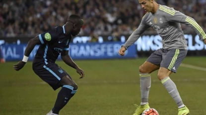 Ronaldo shines, Delph injured as Real Madrid beats Man City 4