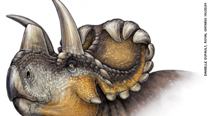 Scientists discover a new dinosaur with frills