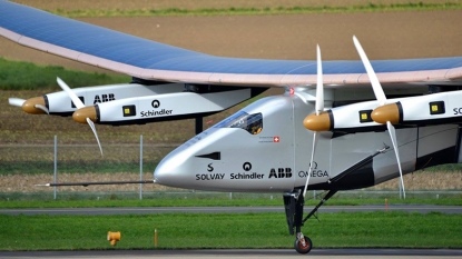 Solar-Powered Plane Lands in Hawaii After Record Flight