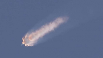 SpaceX unmanned rocket explodes after launch