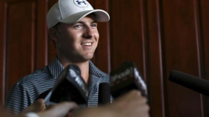 Spieth stumbles at John Deere, trails by eight