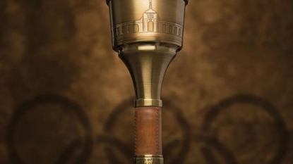 Torch carried by Jenner to be auctioned