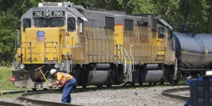 Union Pacific railroad will deliver second-quarter earnings report Thursday